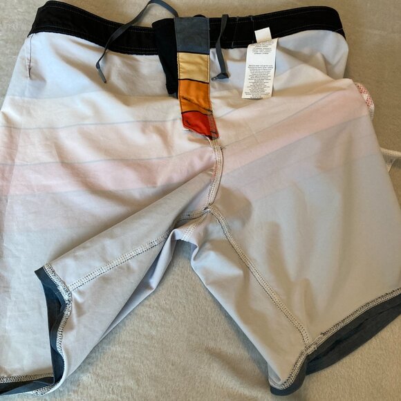 O'Neill Men's Hyperfreak Heist Line boardshorts Slate Swim Trucks Size 32 EUC - Picture 15 of 15